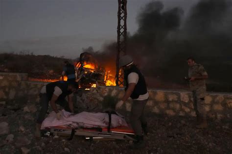 Israeli bombing along Lebanon border kills 1 journalist, wounds 6